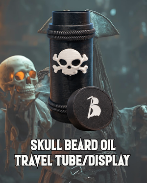 Beard Oil Travel Tube/Display Case
